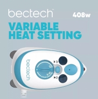 Mini fier de calcat cu abur, talpa antiaderenta, 408 W, Vivo BEC0104